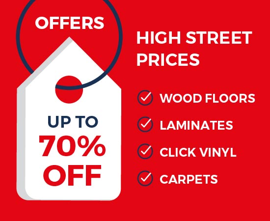 up 70% off high street prices