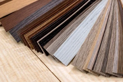 An assortment of flooring accessories displayed at Flooring Factory Outlet