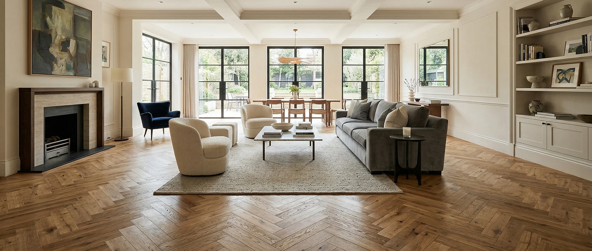 Herringbone Engineered Wood Flooring