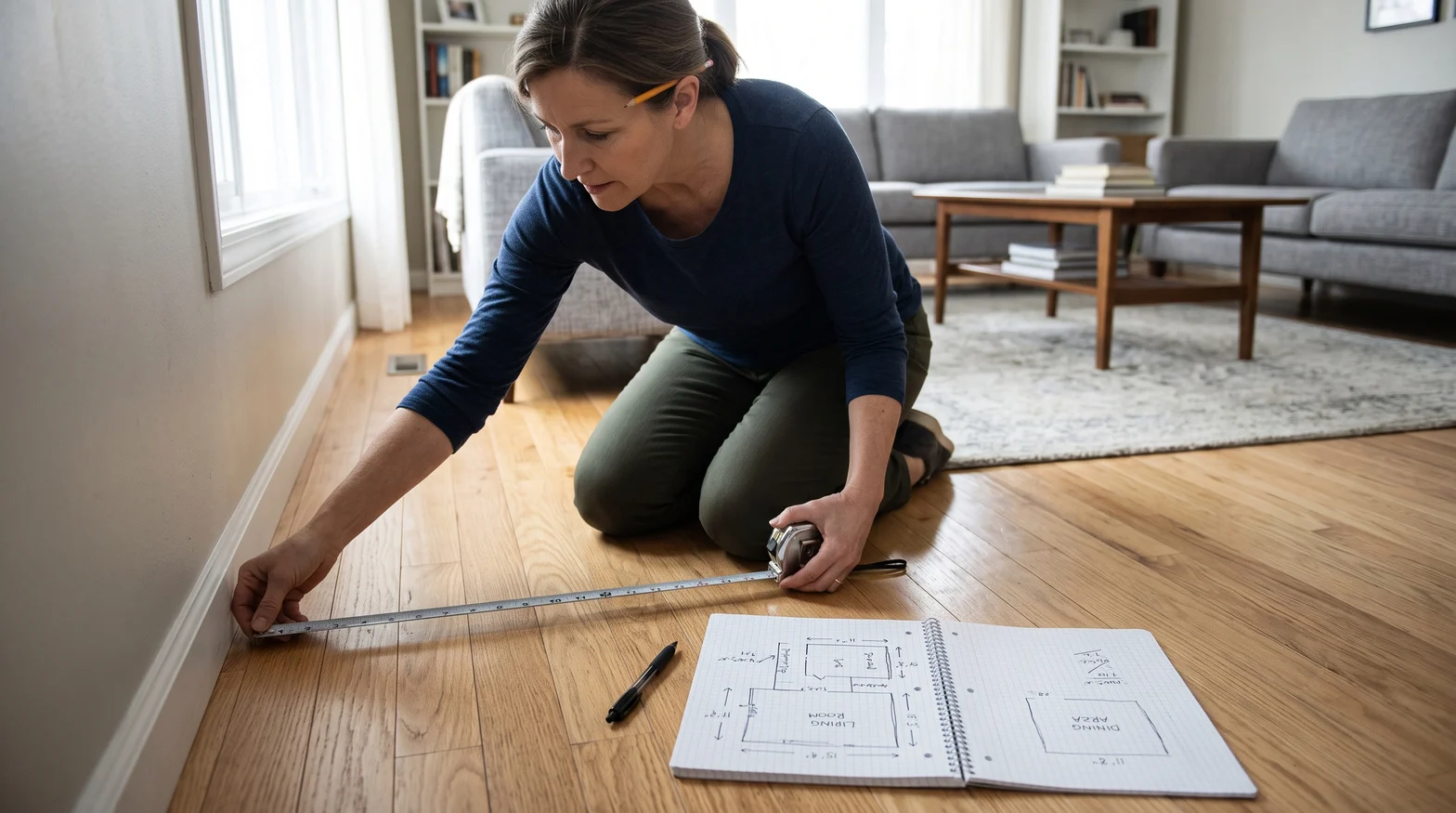 Carpet Living Area Measuring