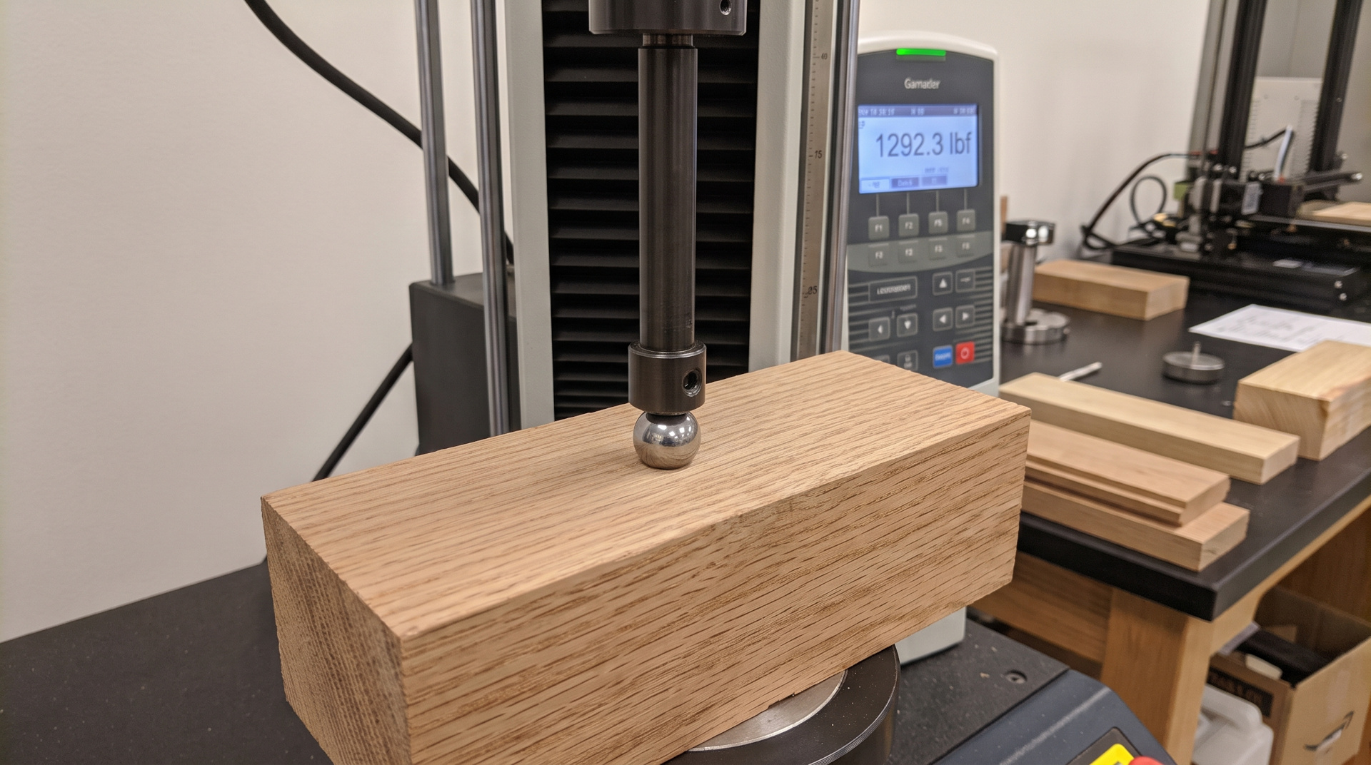 Janka Hardness Test